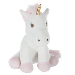 Jouet-Premier âge-Peluche - licorne