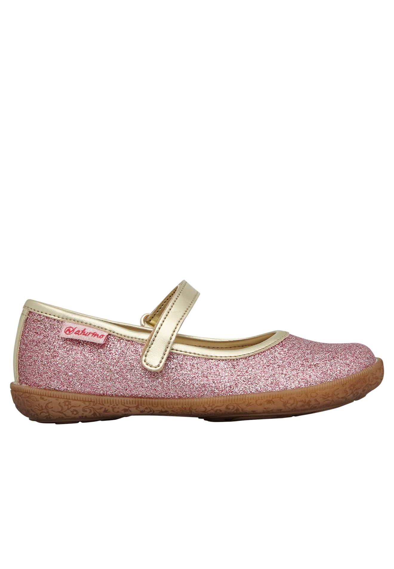 Ballerines Avec Bride Pavia Rose-platine