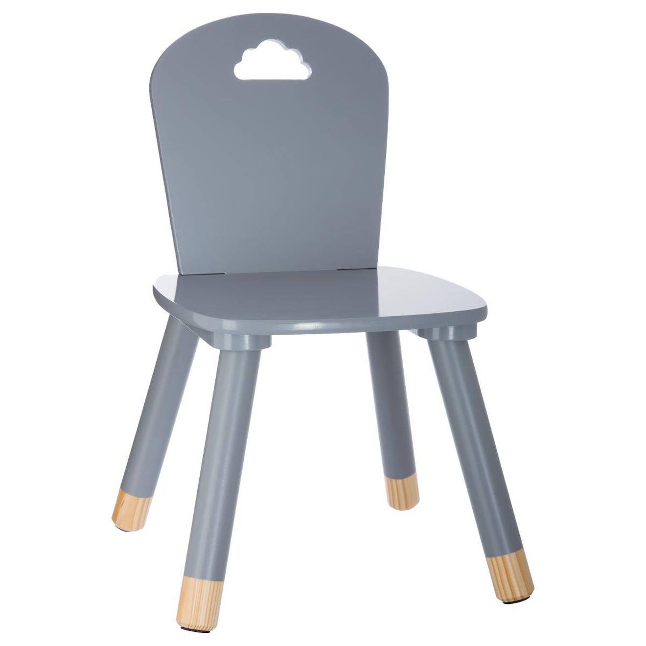 Chaise Enfant - Douceur Gris