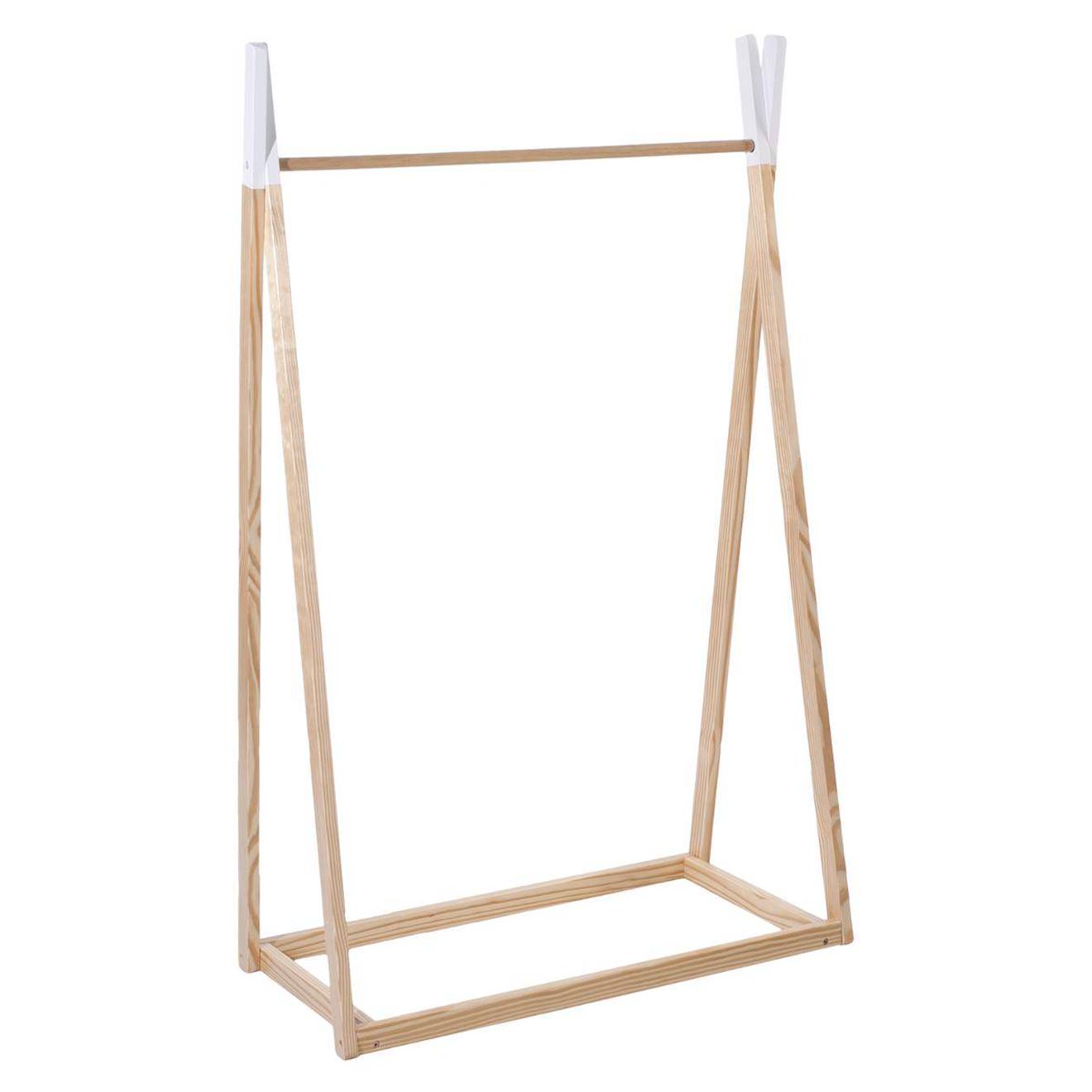 Portant À Vêtements Enfant Beige