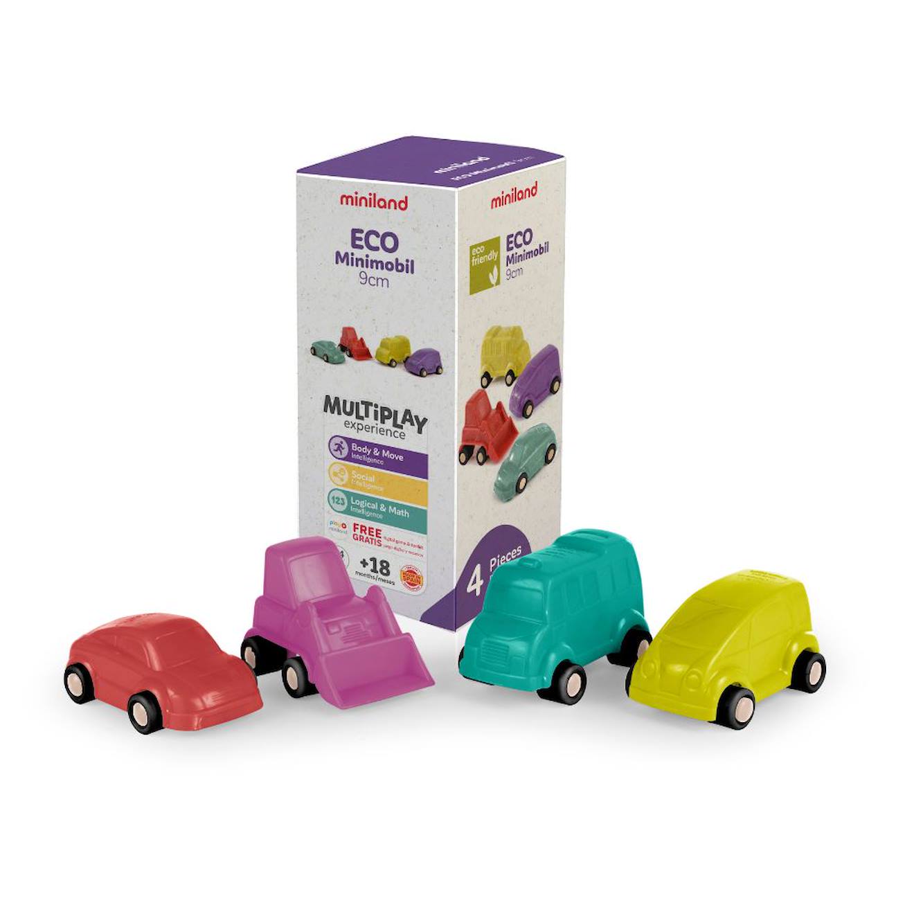 Eco Minimobil 9 Cm Violet