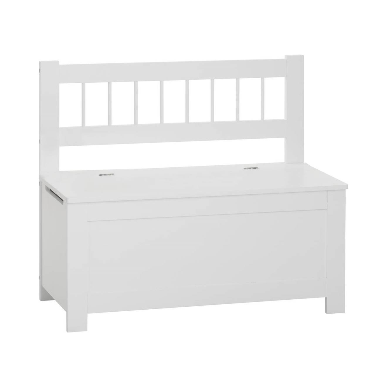 Banc Coffre Enfant Blanc