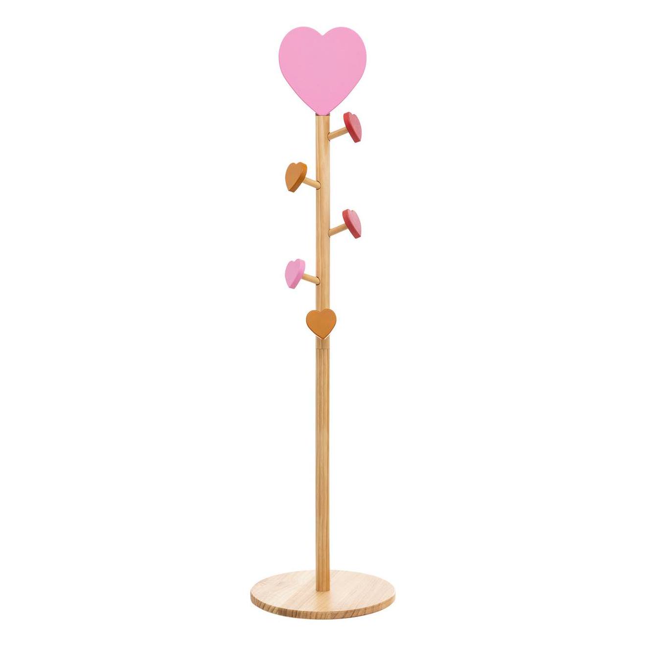 Porte-manteau Enfant Coeur - Solea Beige