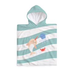 Poncho serviette enfant en coton  - vertbaudet enfant