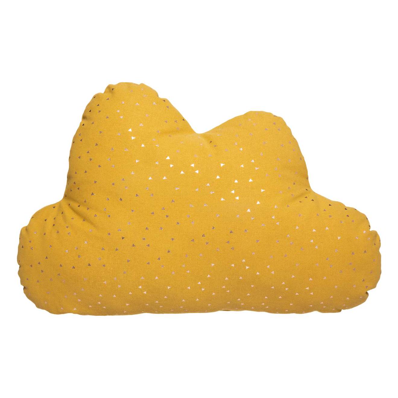 Coussin Enfant Berlingot Nuage Ocre