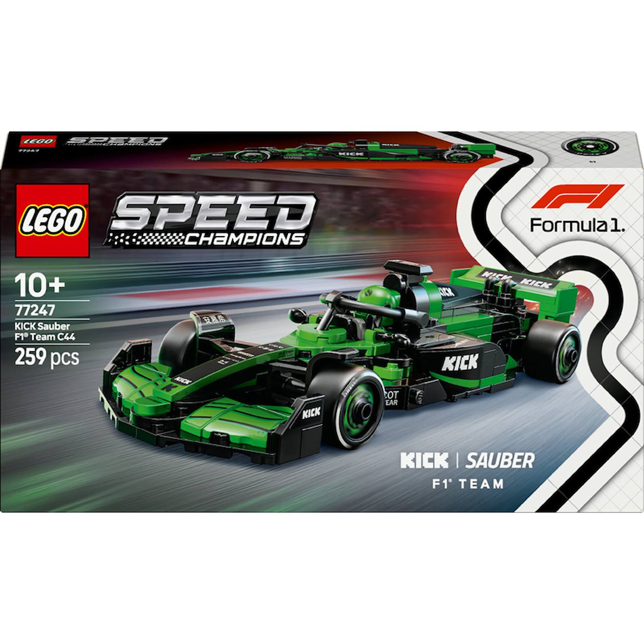 Véhicule F1 Kicksauber Speed City Formula One - 77247 Multicolore