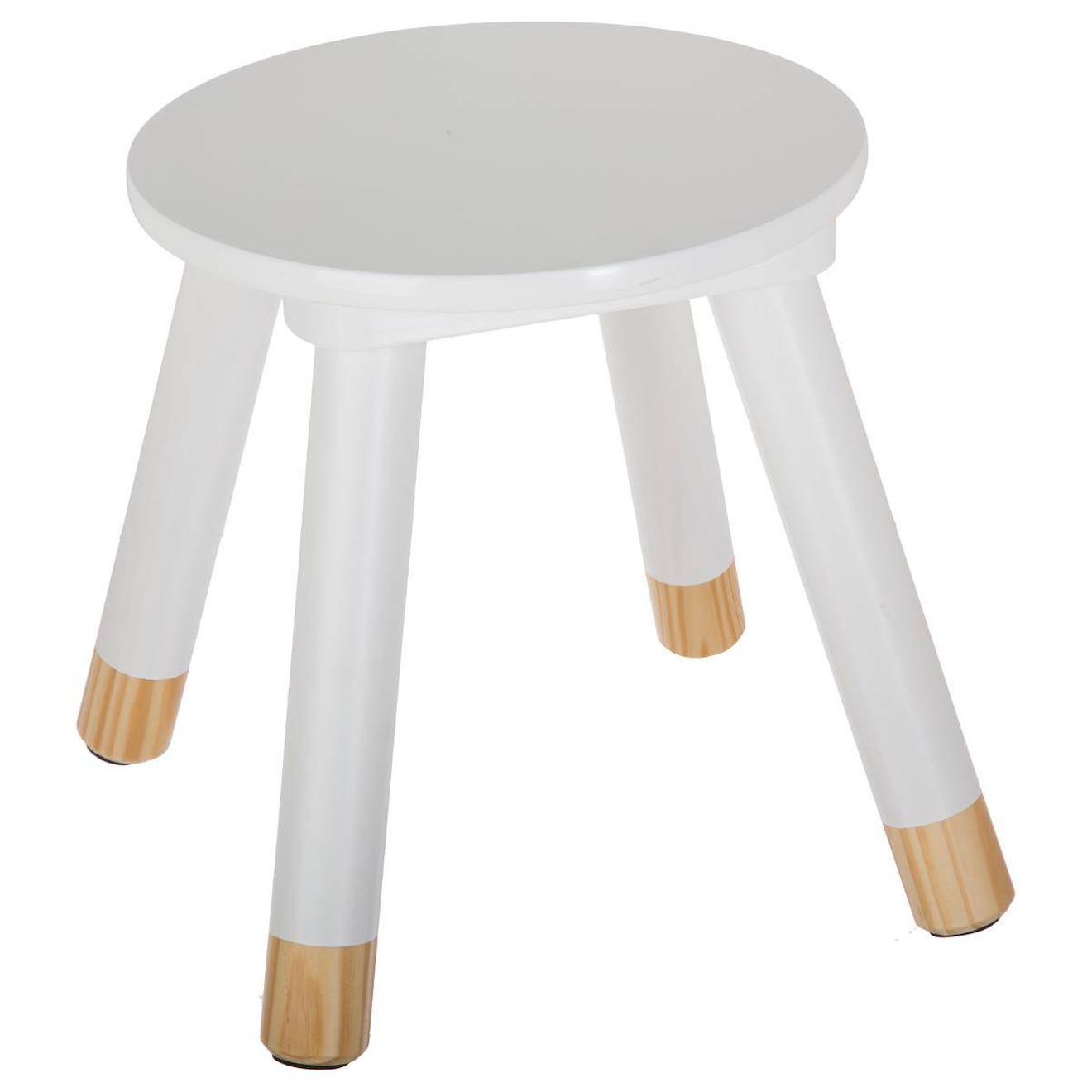 Tabouret Enfant - Douceur Blanc