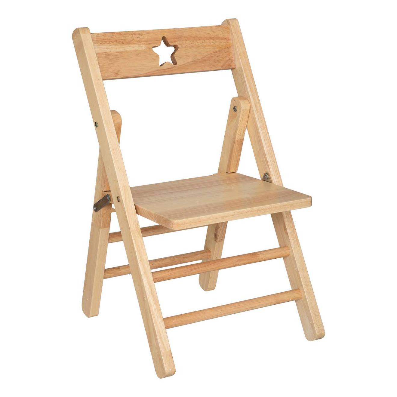 Chaise Pliante Enfant Beige