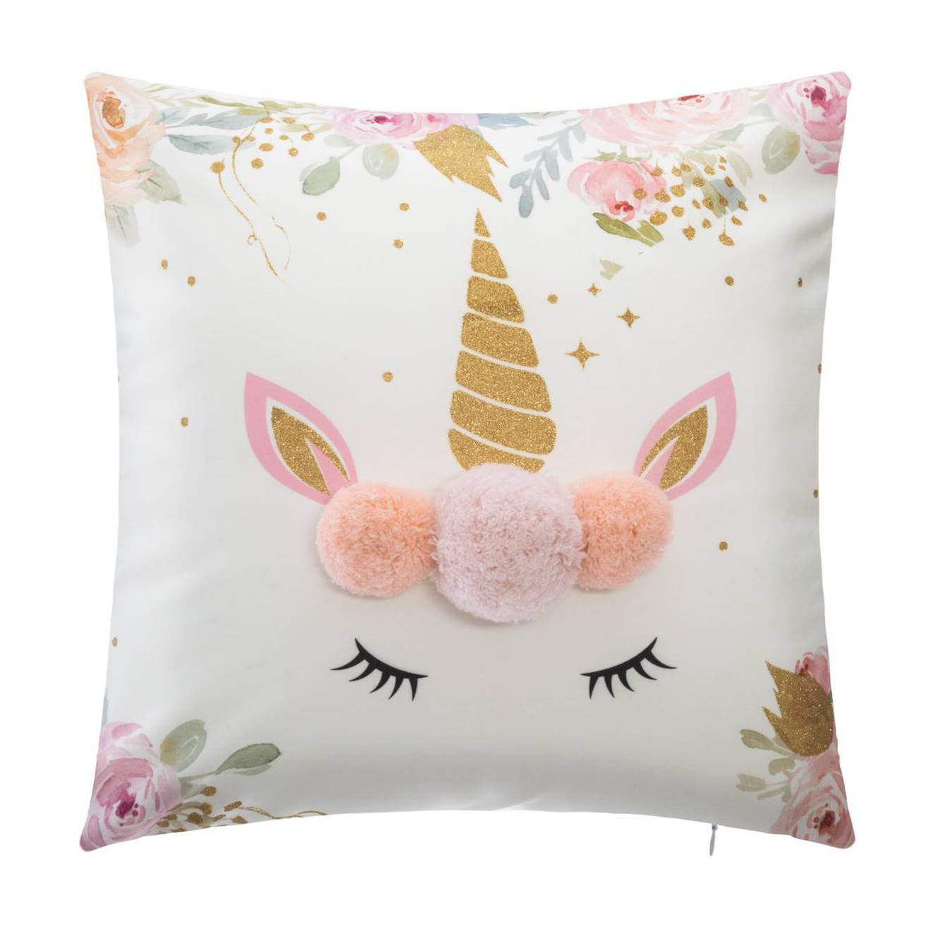 Coussin Enfant - Licorne Multicolore