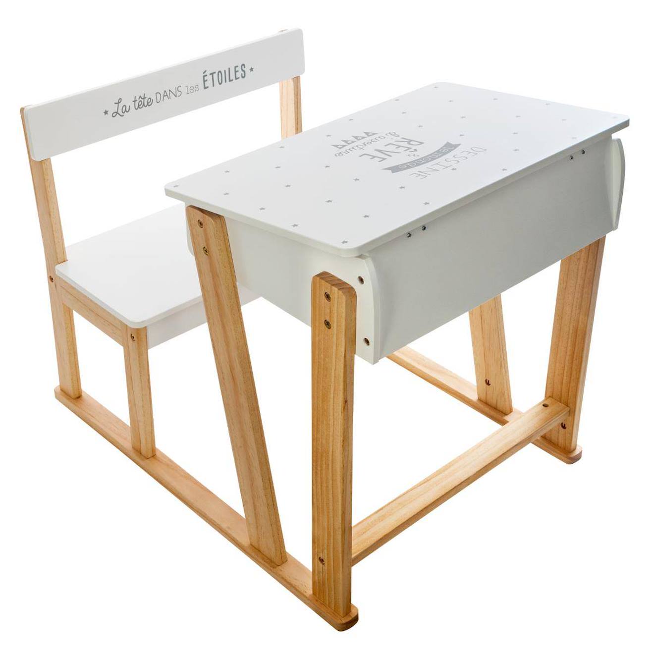 Pupitre D'écriture Enfant Blanc