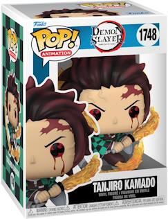-Figurine pop tanjiro damon slayer