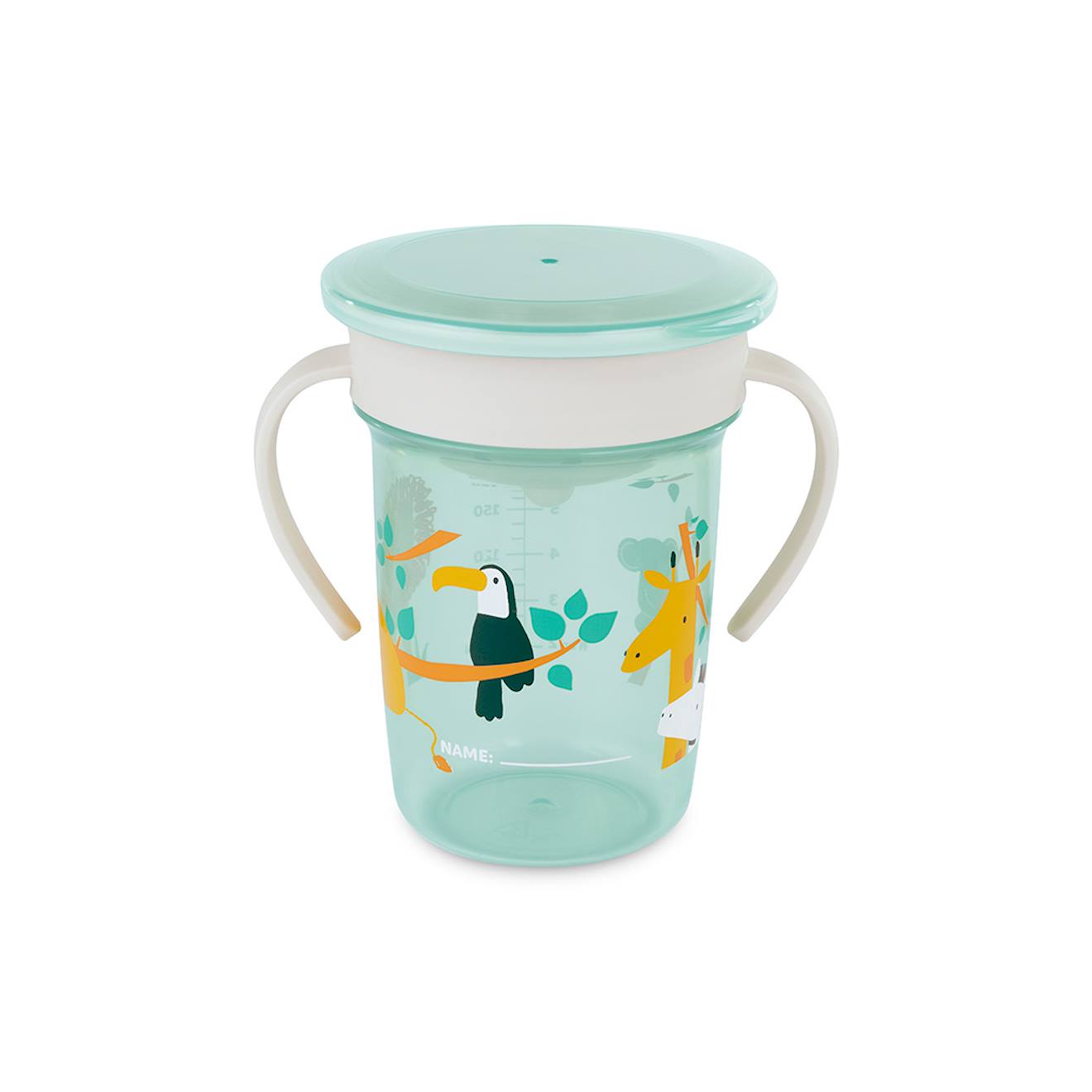 Gobelet Dapprentissage De La Jungle Bleu