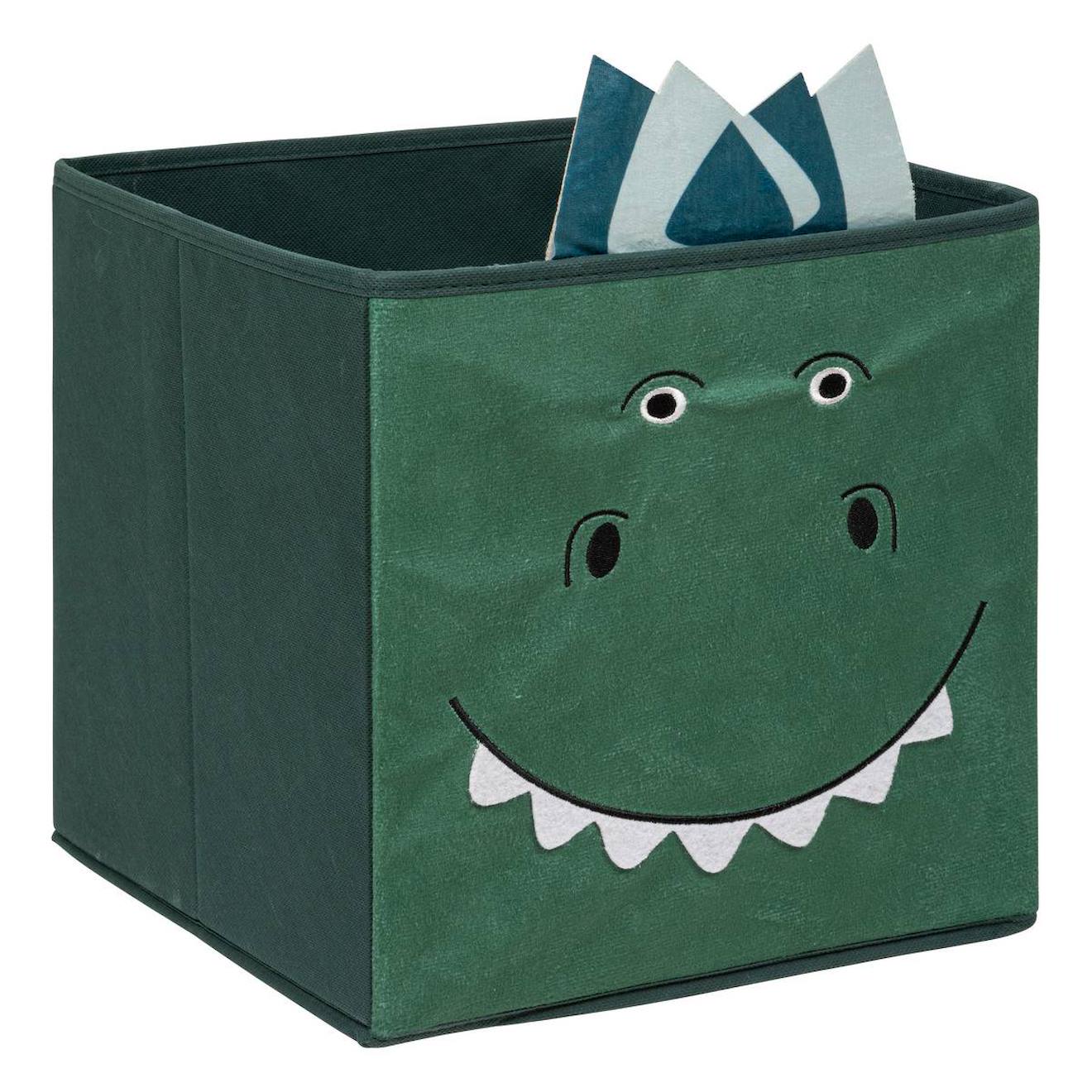 Boîte De Rangement - Dinosaure Vert Foncé