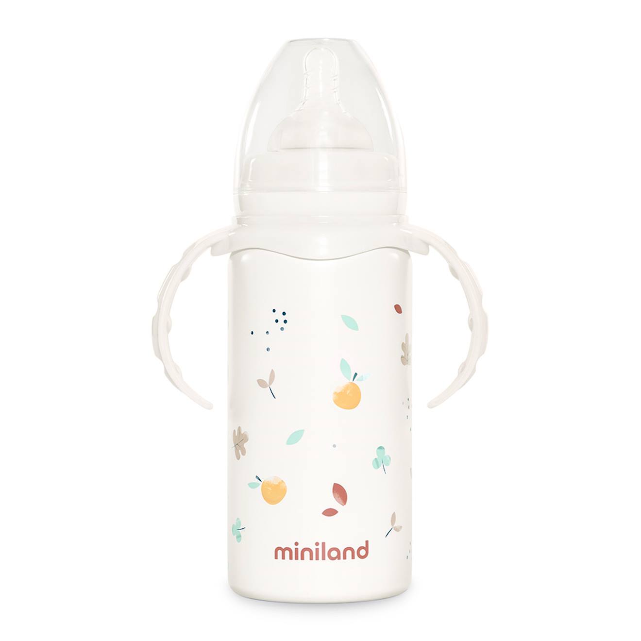 Biberon Thermique Avec Tétine Thermibaby Valencia Blanc