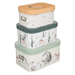 Set de 3 boites de rangement enfant - eleo  - vertbaudet enfant