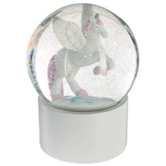 Linge de maison et décoration-Boule à neige - licorne