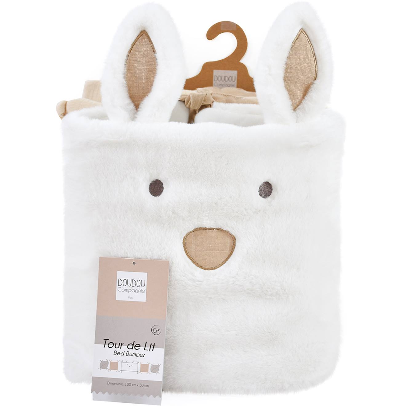 Tour De Lit Beige, Blanc