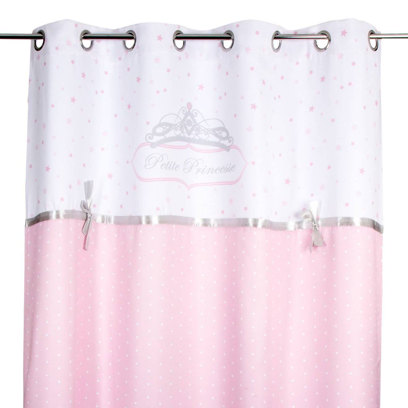 Rideau Enfant - Princesse Ruban Rose