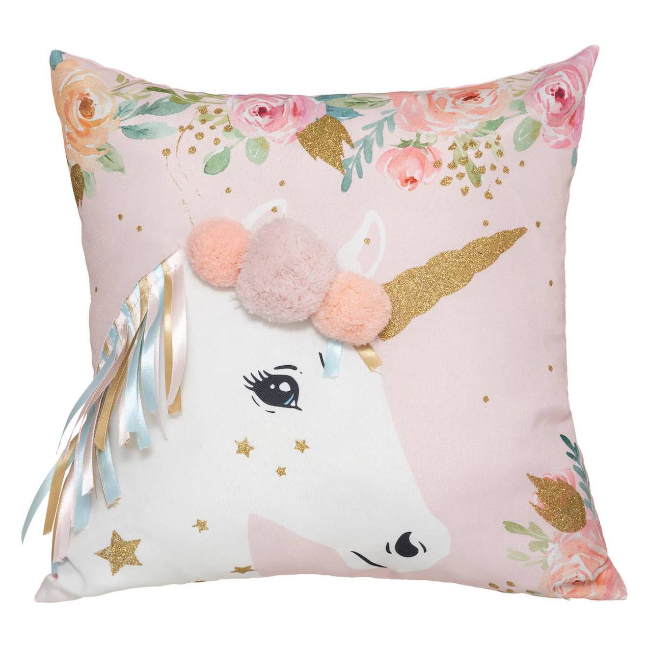 Coussin Enfant - Licorne Multicolore