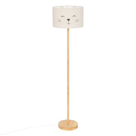 Atmosphera - Lampadaire Enfant Chat - Felix Blanc