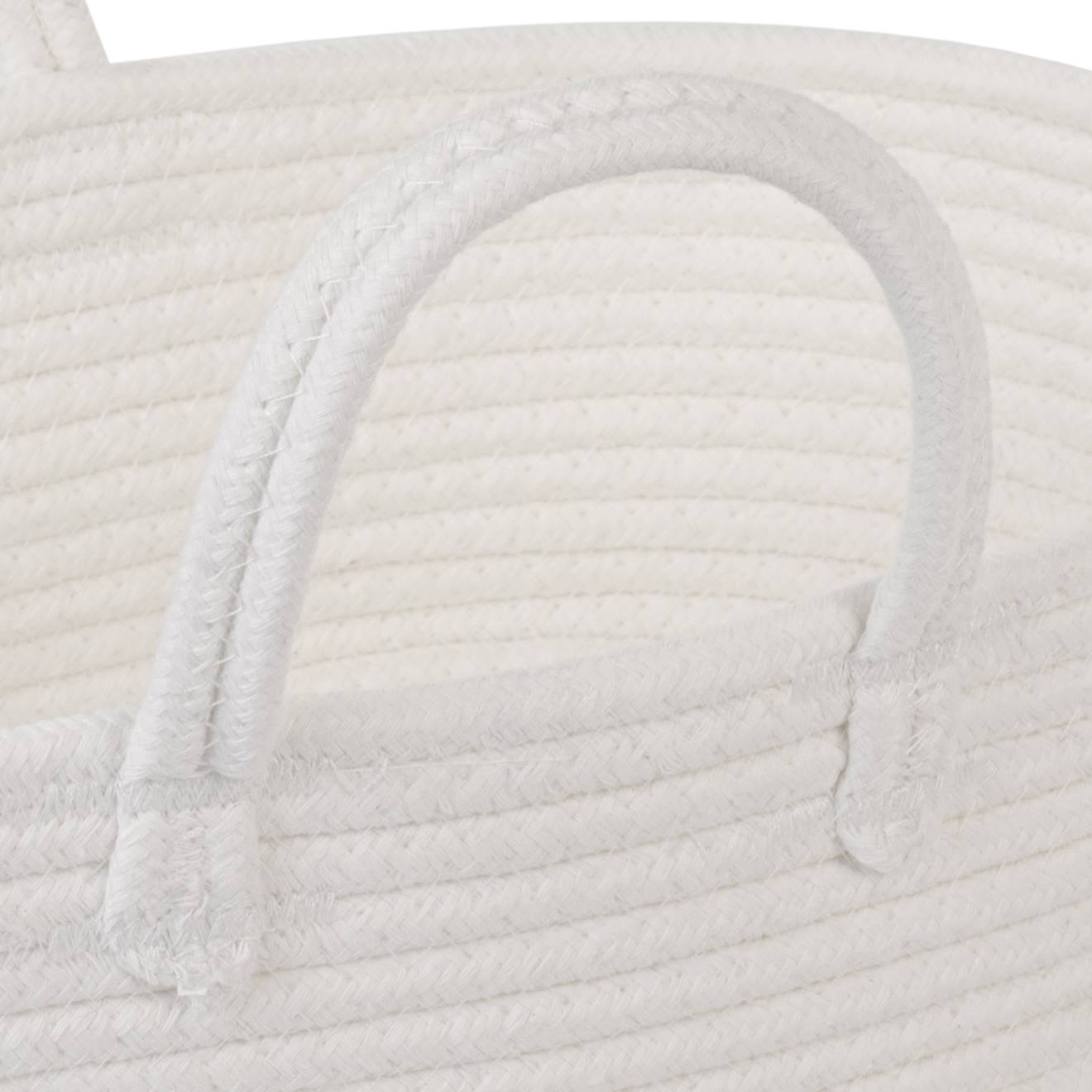 Panier Porte-bébé En Coton Accessoire Pour Poupée Blanc (Miniland) - Image 2