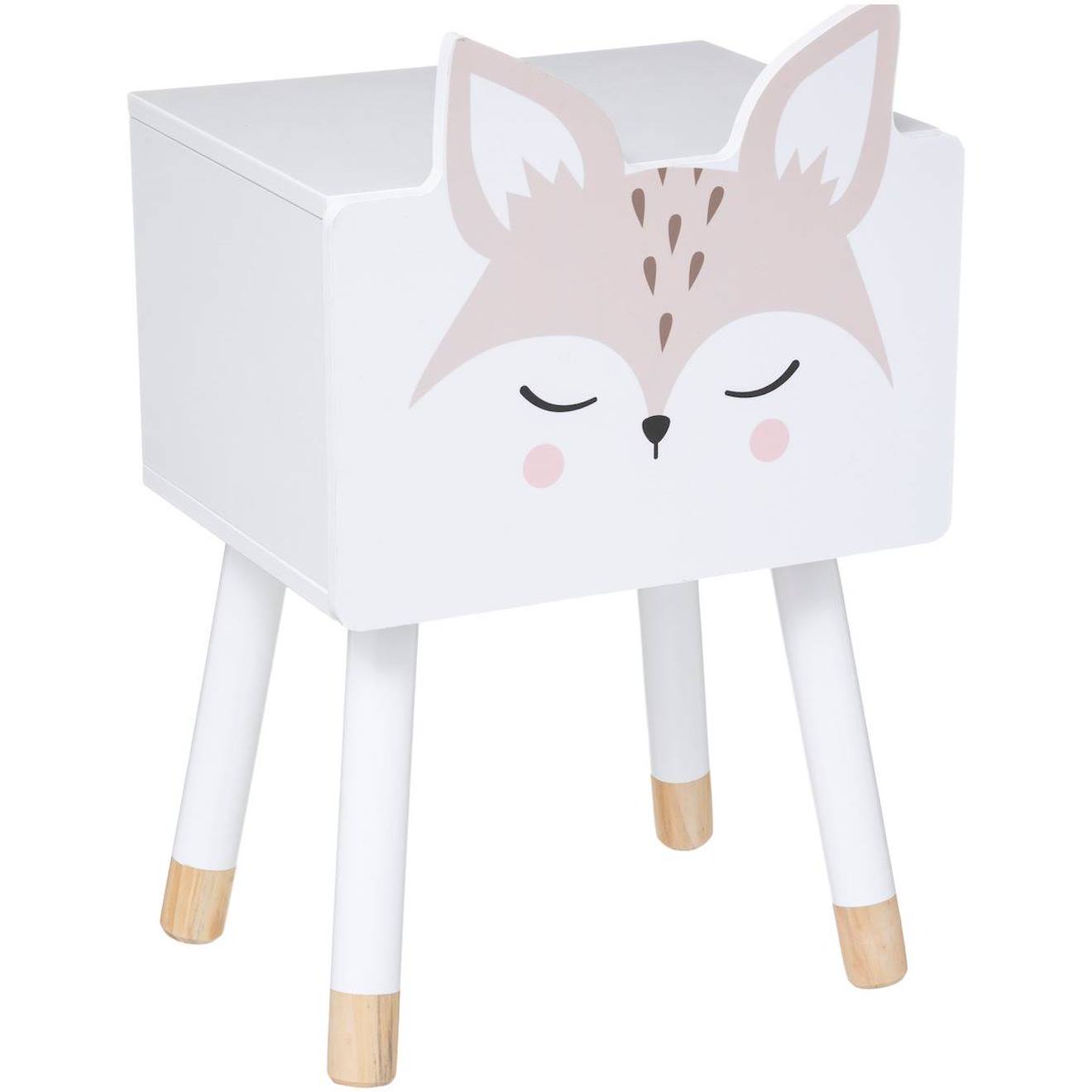 Table De Chevet Enfant - Renard Blanc