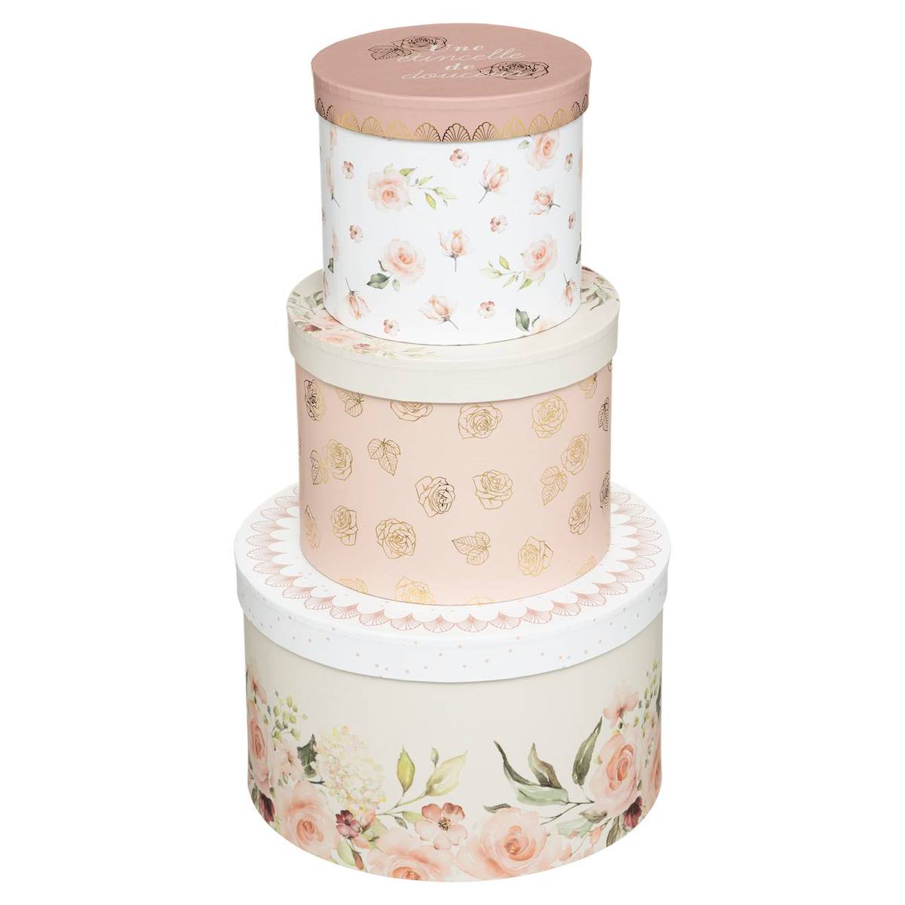 Set De 3 Boites Enfant - Princesse Multicolore