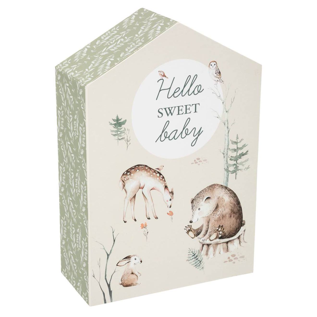 Coffret De Naissance Maison - Forêt Multicolore