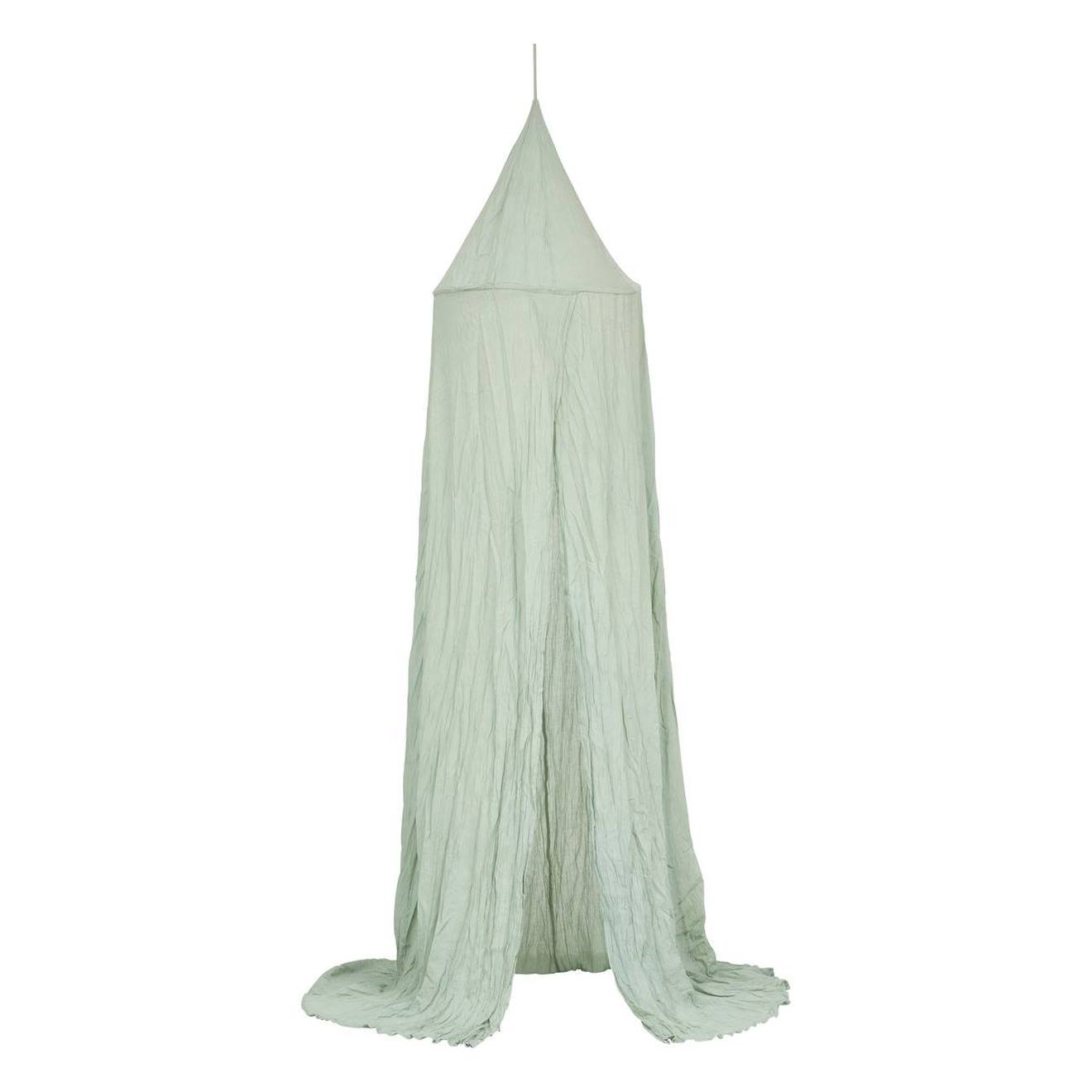 Ciel De Lit Gaze De Coton - Lili Vert