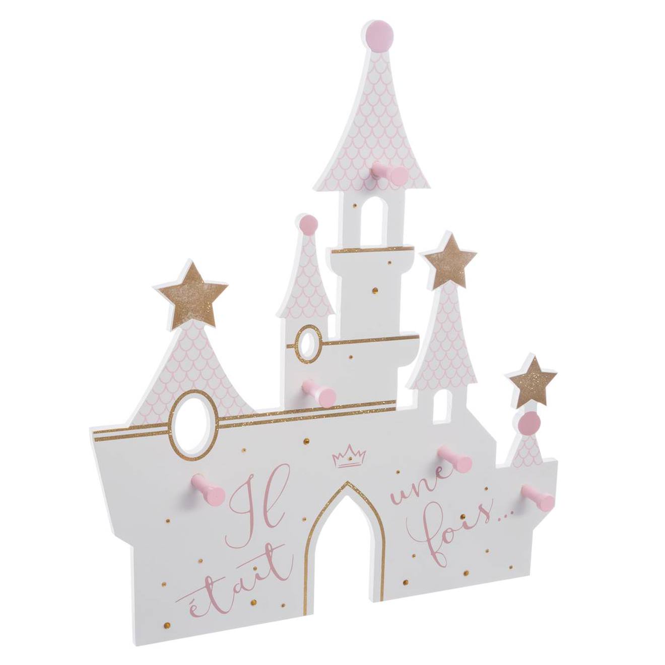 Patère Enfant - Chateau Multicolore