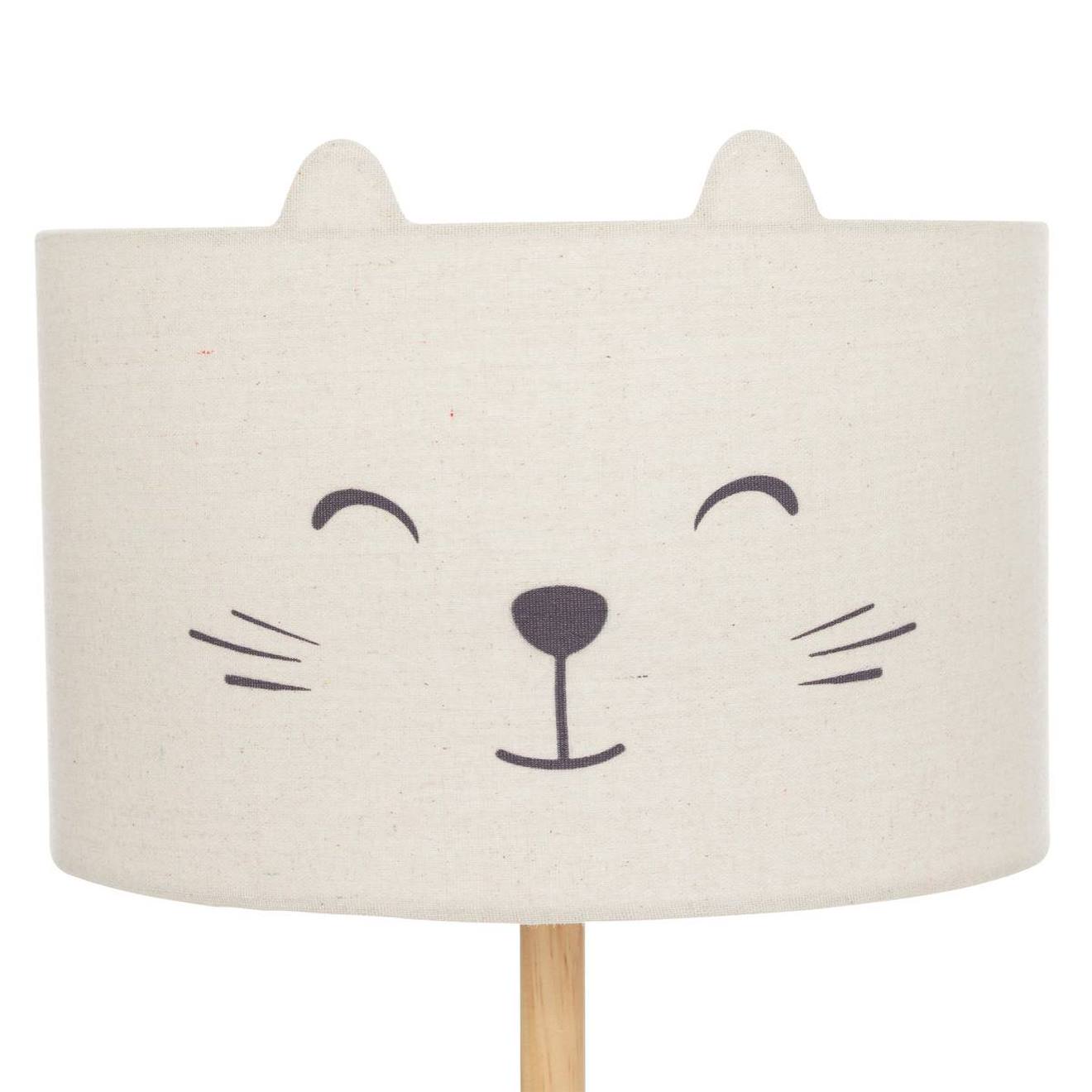 Lampadaire Enfant Chat - Felix Blanc (Atmosphera) - Image 1