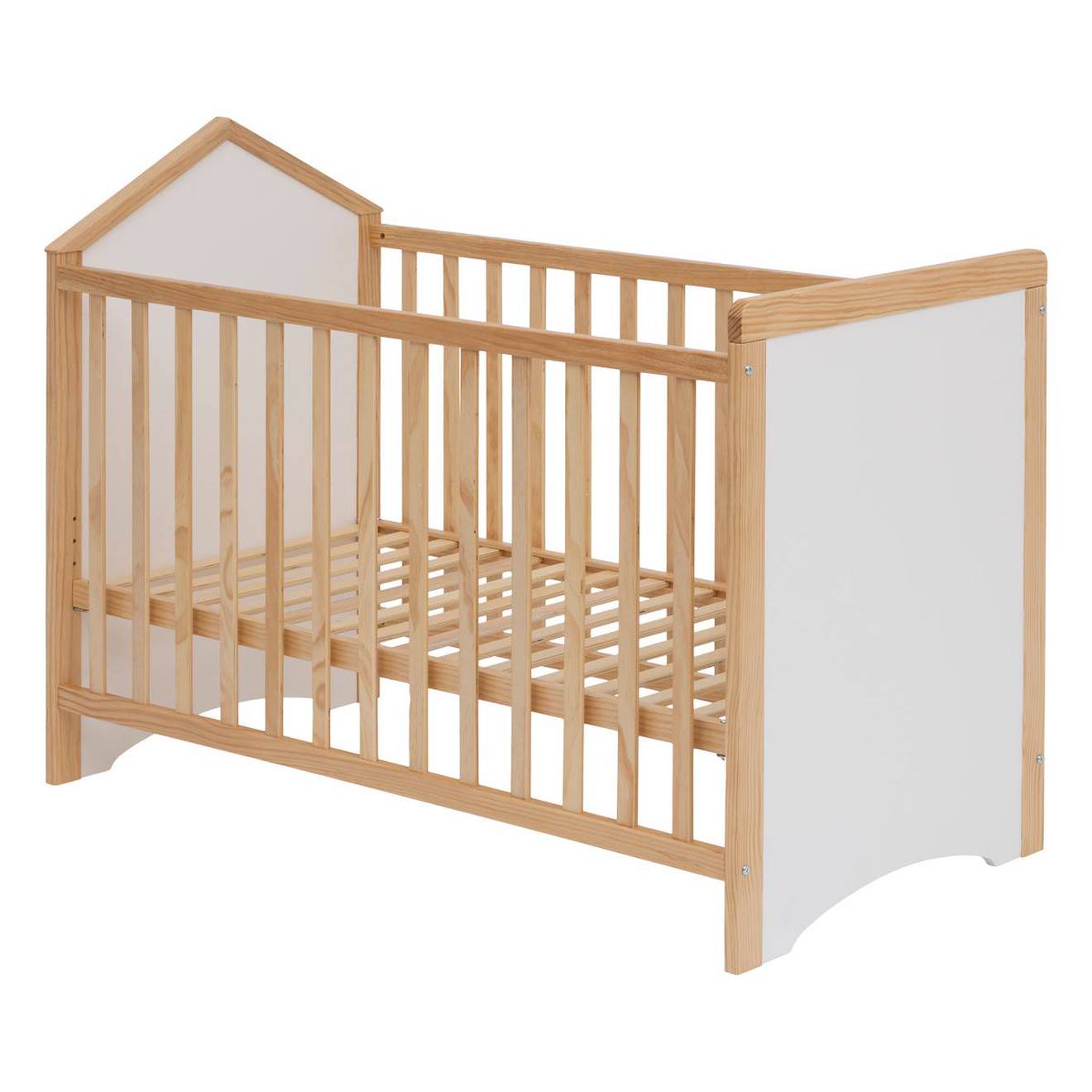 Lit Bébé Sommier Intégré - Sama Blanc (Atmosphera For Kids) - Couverture