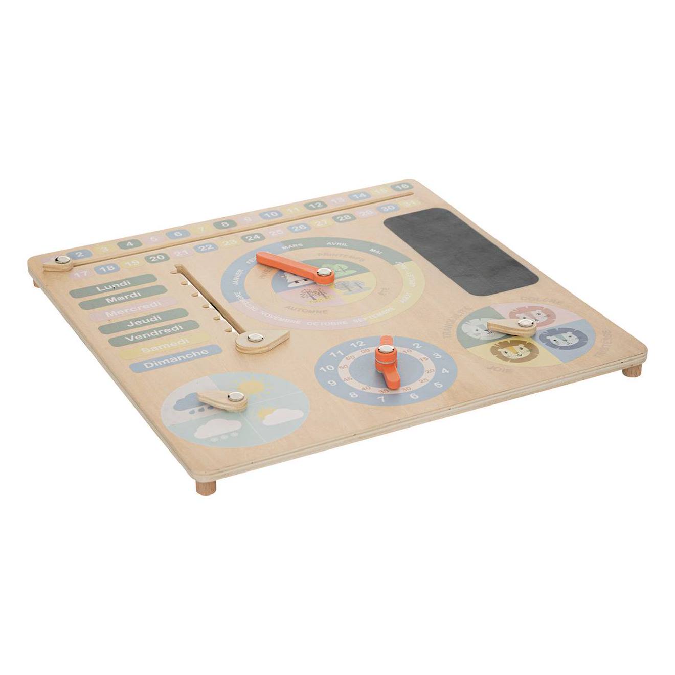 Jeu Calendrier Multicolore