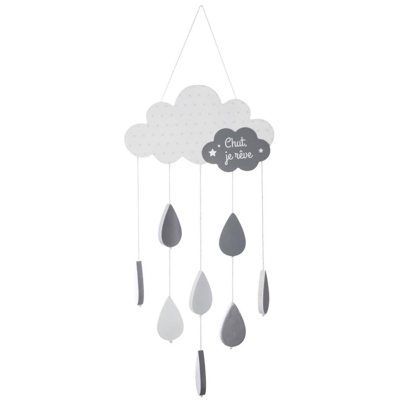 Suspension Enfant - Nuage Gris