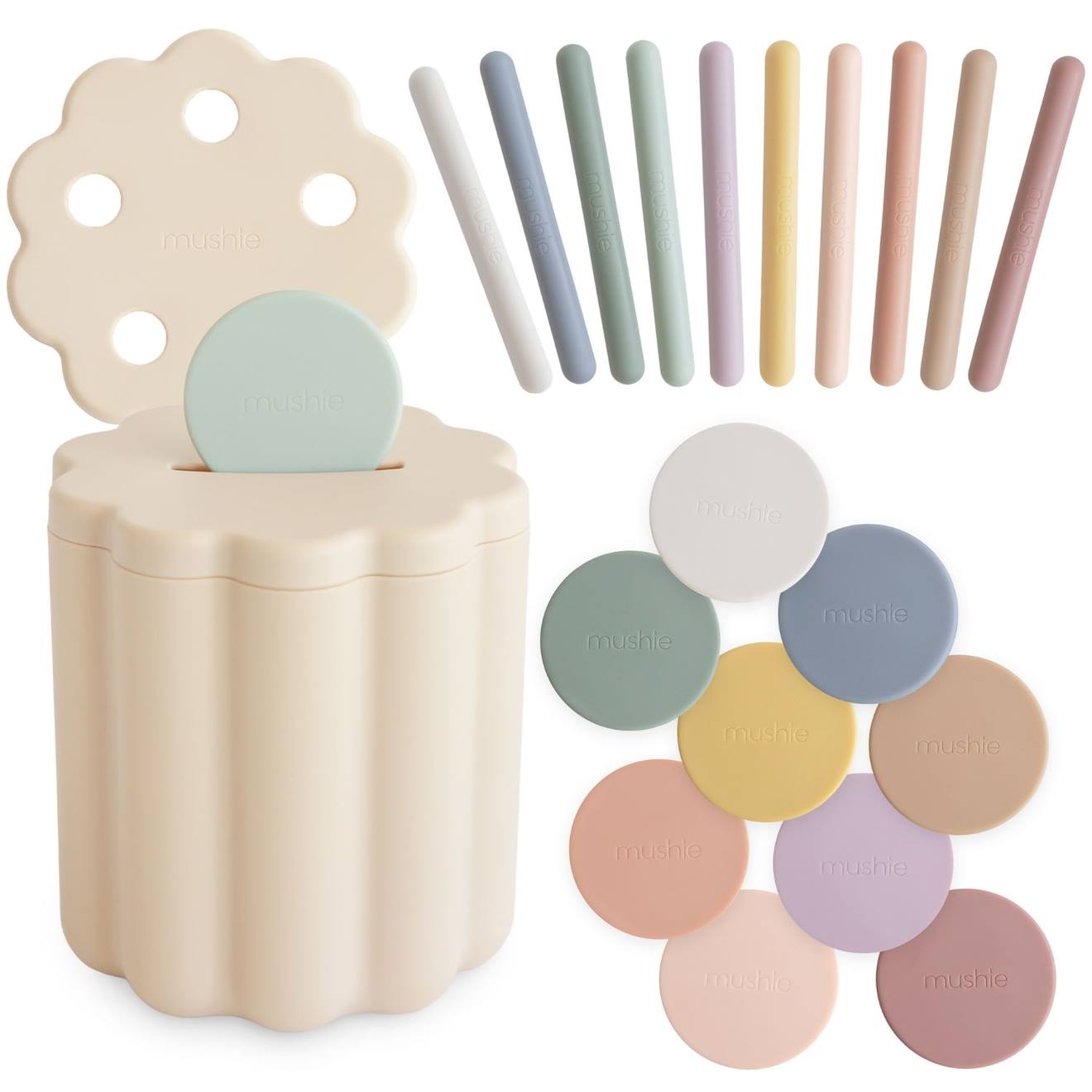 Boîte À Formes Multicolore