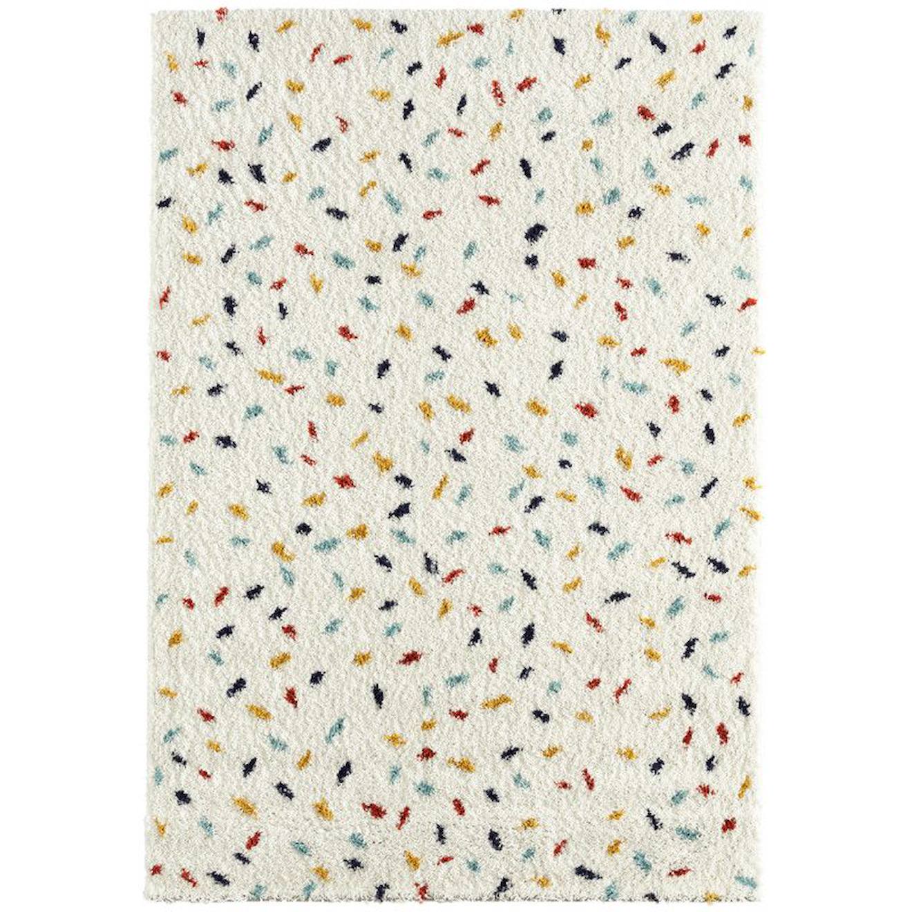 Tapis Enfant Points En Polypropylène Multicolore