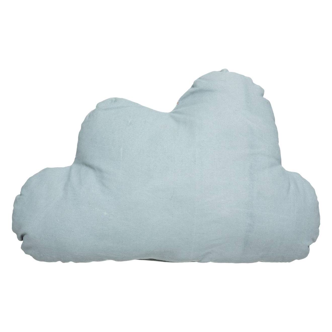 Coussin Enfant Berlingot Nuage Bleu Gris (Atmosphera For Kids) - Image 1