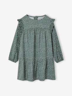 -Robe imprimée à volants fille