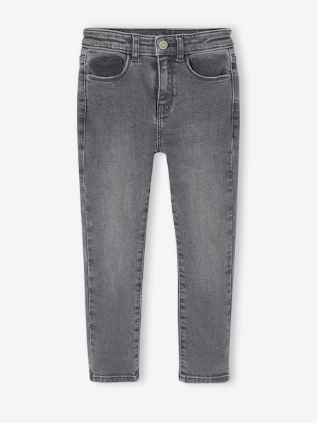 Fille-Pantalon-Jean fille slim morphologik tour de hanches fin