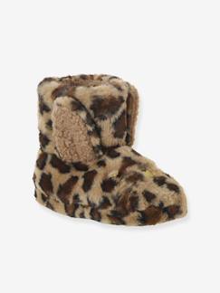 Chaussures-Chaussons montants fausse fourrure enfant