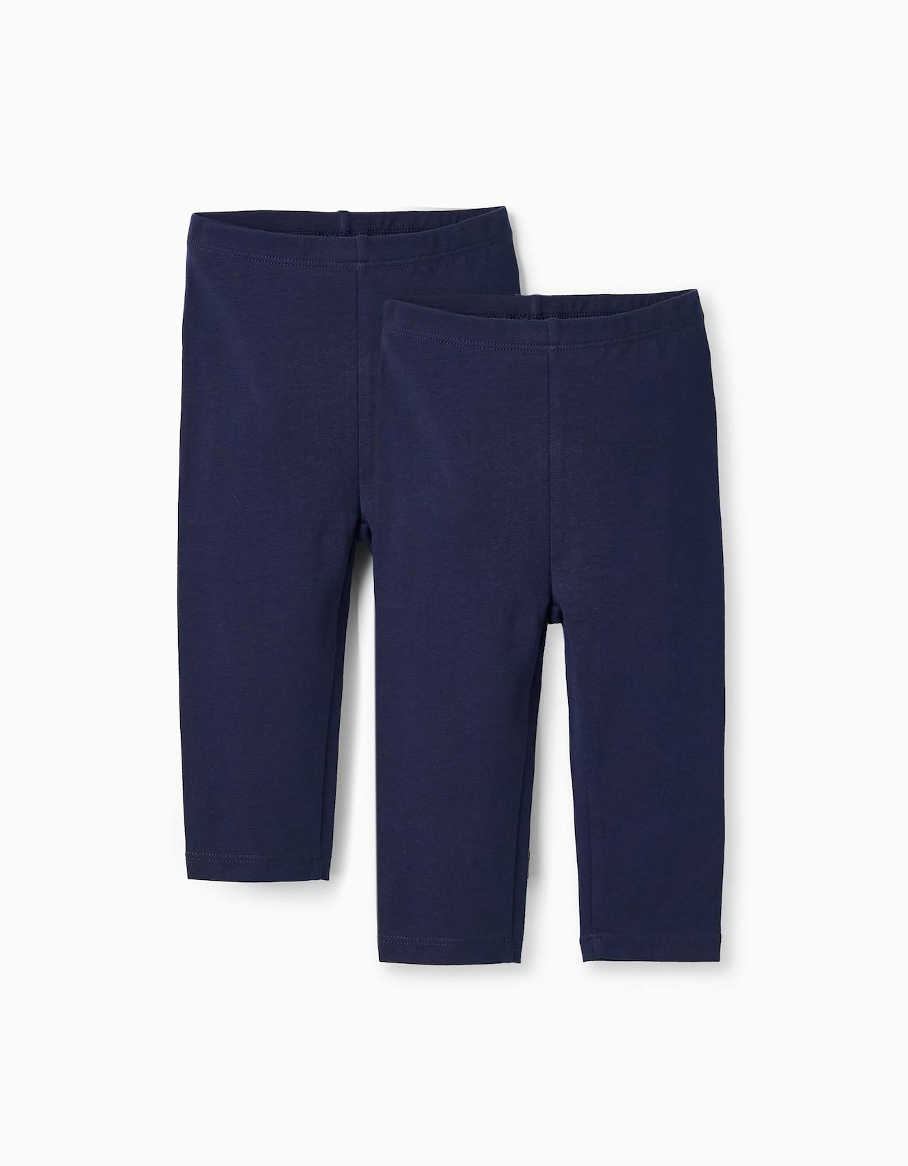 Pack 2 Paires De Leggings Bleu Foncé