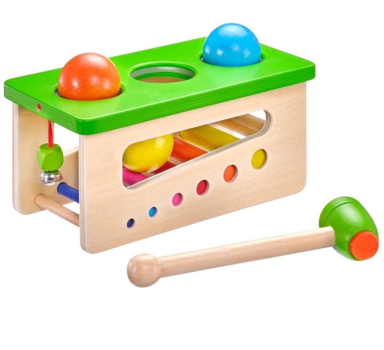 Battino Jeu À Marteler Vert