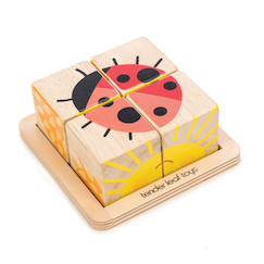 Jouet-Puzzle 4 cubes