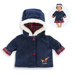 -Manteau corolle en fêtes pour poupon 30 cm