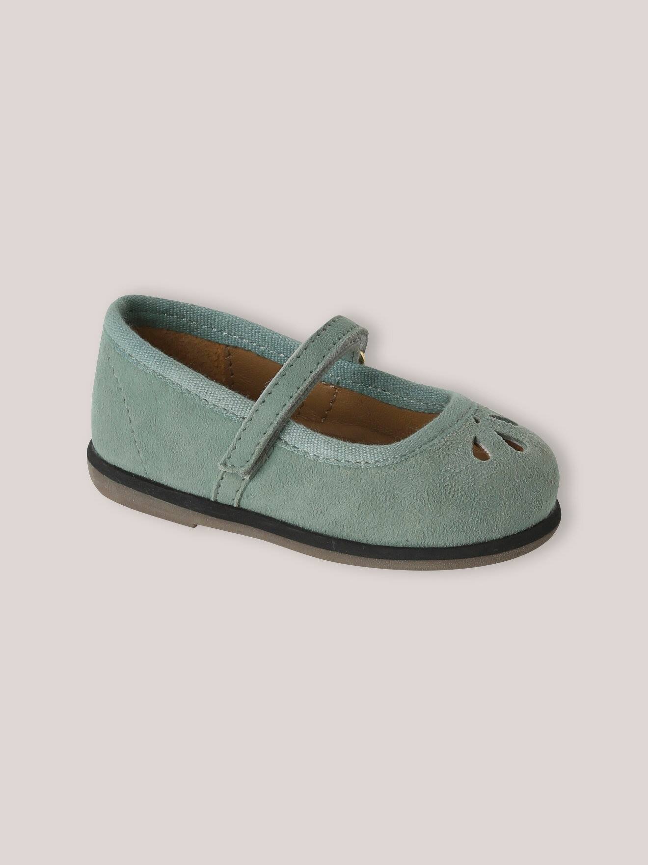 Ballerines À Bride Bébé Celadon