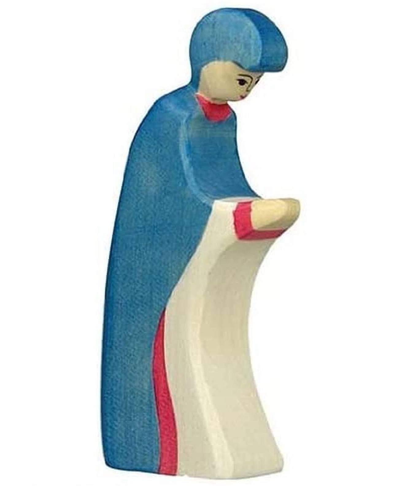 Figurine Crèche De Noël - Marie 3 Bleu