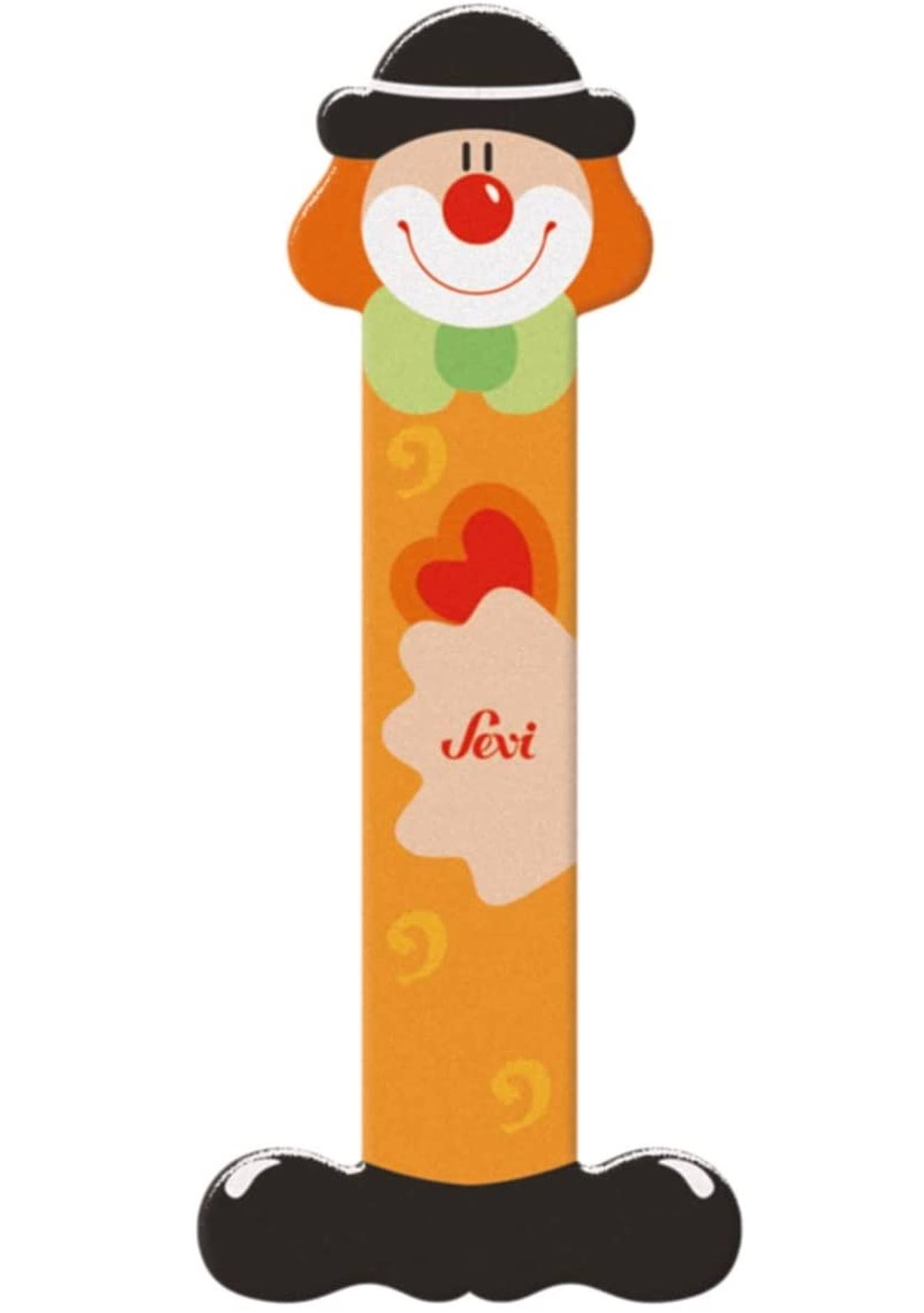 Lettre I Clown Jaune