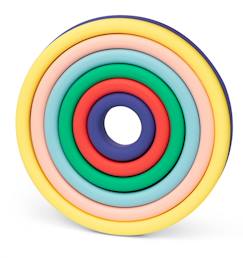 Jouet-Cercles colorés en silicone