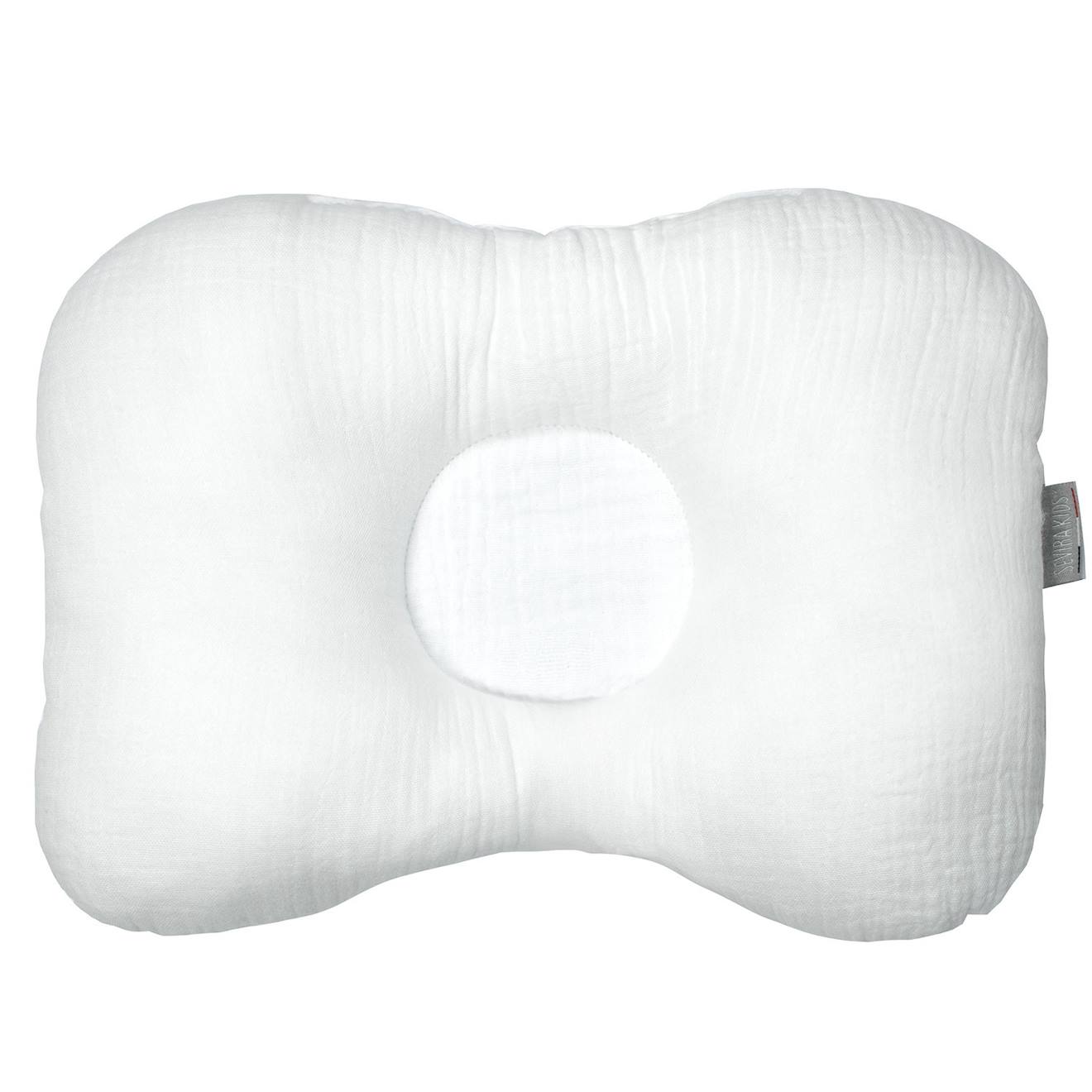 Coussin Cale-tête Ergonomique En Gaze De Coton Jeanne Blanc