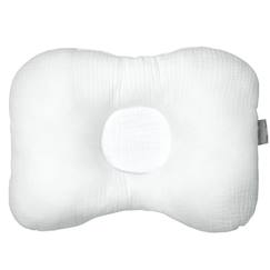 -Coussin cale-tête ergonomique en gaze de coton jeanne